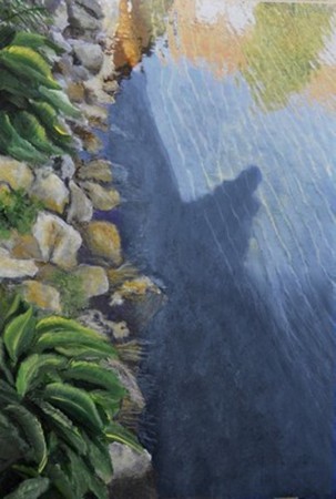 Árny a hídon 50x35 cm